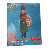 Toddler Girl Santa's Little Helper Fancy Dress Costume {DC}