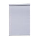Rhino A4 100 Page 20mm Graph Ruling with Plain on Reverse Graph Pad