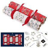 Pack of 8 14" Red Deluxe Christmas Dinner Crackers