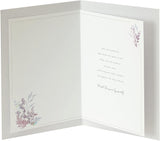 On The Loss of Your Husband Gold Foil Details Sympathy Card