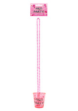 Shot Glass Hen Party with 84 cm Necklace