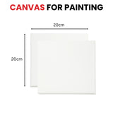 20x20cm Stretched Mini Canvas 280gsm