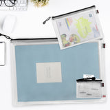 Premium DL Black Zip Mesh Bag by Janrax