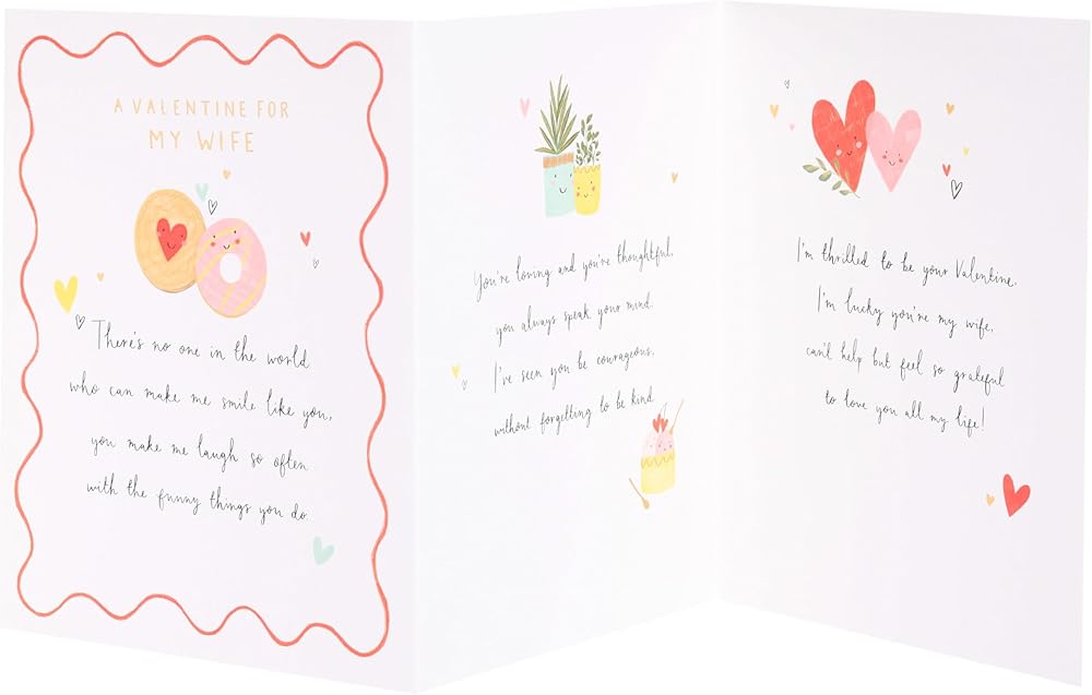 Biscuits Design Wife Valentine's Day Card