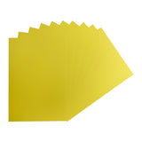 Pack of 50 A4 Light Yellow Coloured Card 160gsm Sheets