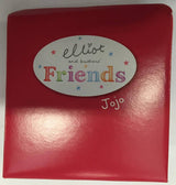 Classroom Assistant Captioned JoJo Giraffe Resin Figurine Elliot and Buttons {DC}