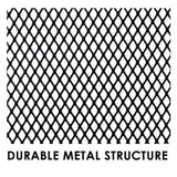 5 Sorter Drawer Mesh Desk File Black Organizer 30 x 21.5 x 6cm