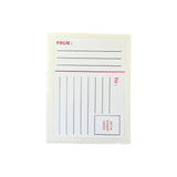 Pack of 7 Return Address 80x110mm Printed Labels