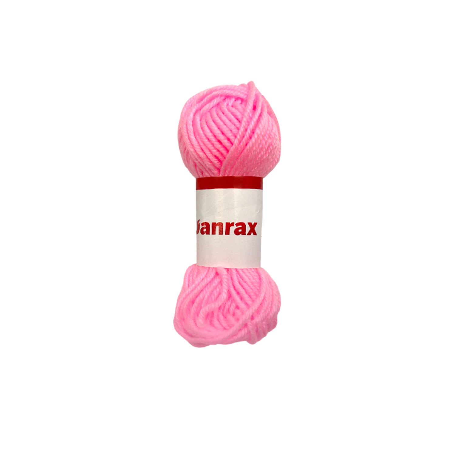 Pink Acrylic Yarn Roll – 10g, 4 Strand 8 Ply Knitting Wool
