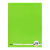 A4 120 Pages Caterpillar Green Durable Cover Manuscript Book by Premto