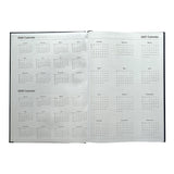 Janrax 2027 A4 Week To View Black Desk Diary