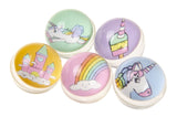 Pack of 50 Unicorn Bouncy Ball 32mm
