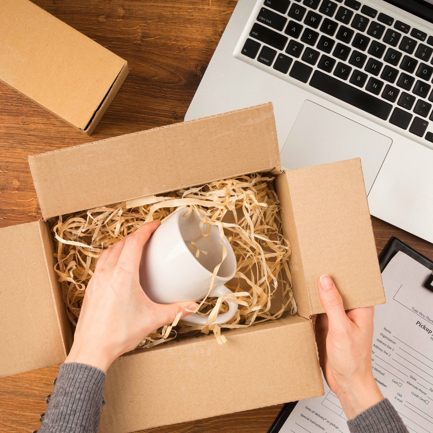 Cardboard Packing Box 15x10x11cm — 3mm Corrugated Flute {DNL}