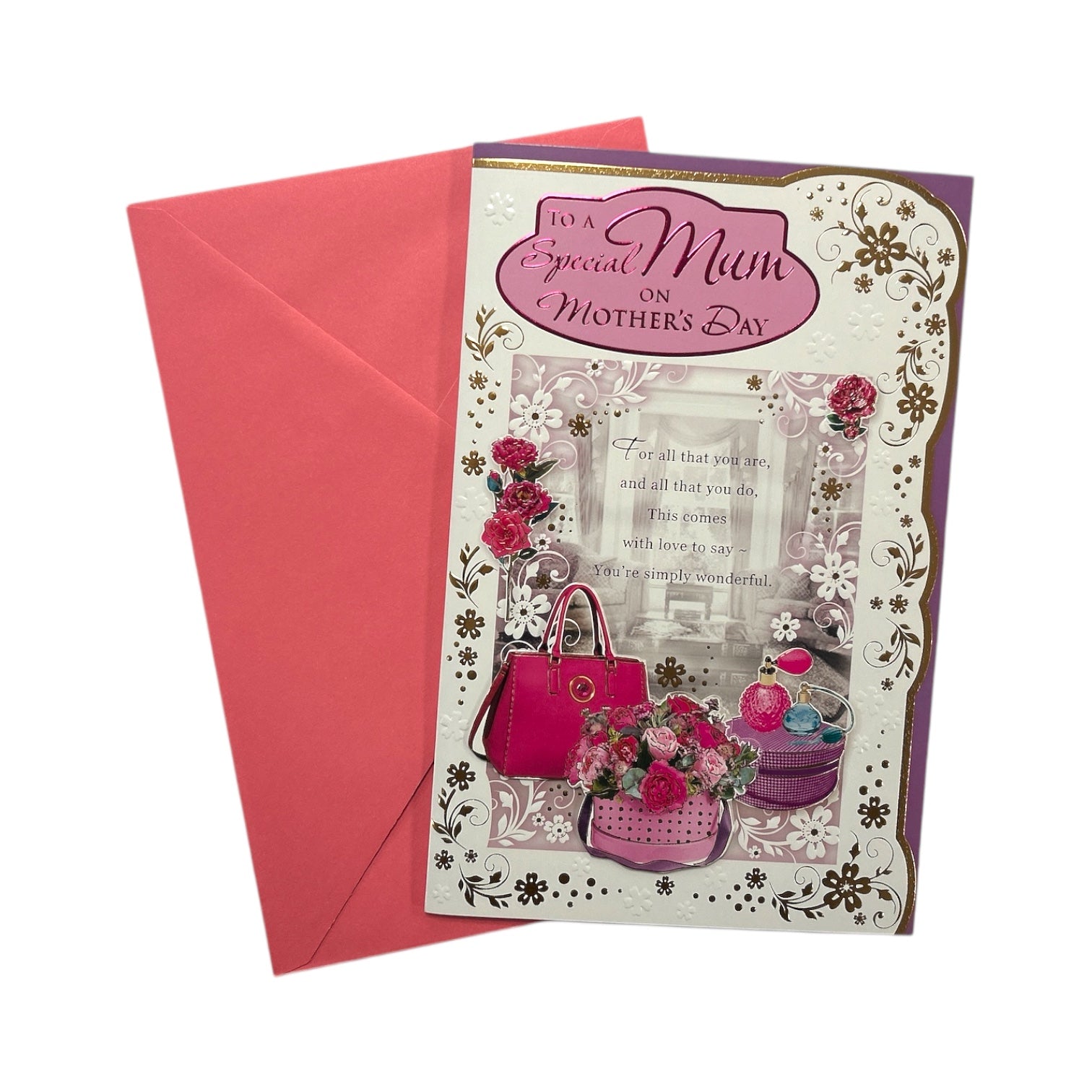 To A Special Mum Simply Wonderful Mother's Day Card