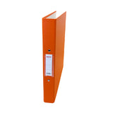 A4 Orange Paper Over Board Ring Binder by Janrax