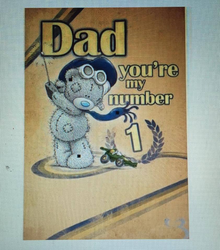 Me to You Father's Day Card No.1 Day Tatty Teddy 