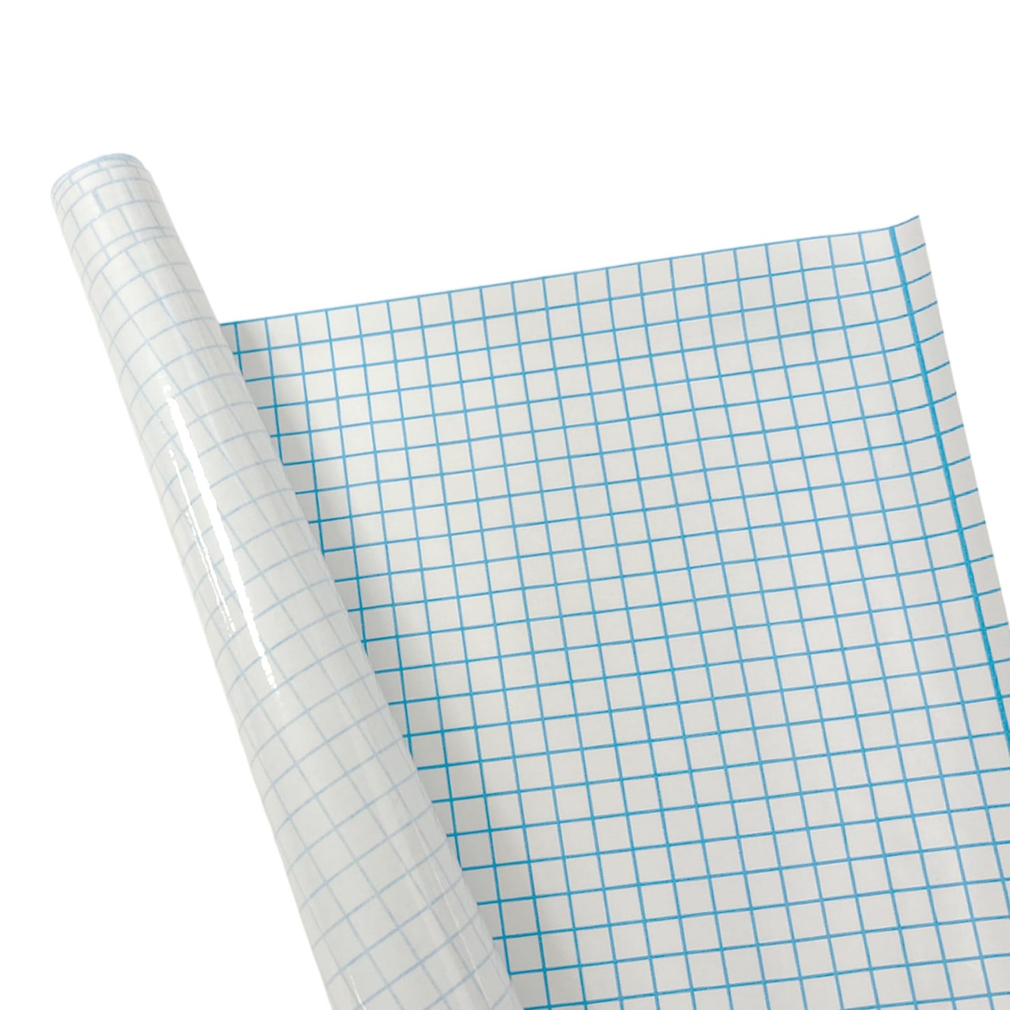 Janrax 50cm x 1m Clear Glossy CPP 0.06mm Thick Self-Adhesive Book Cover Roll