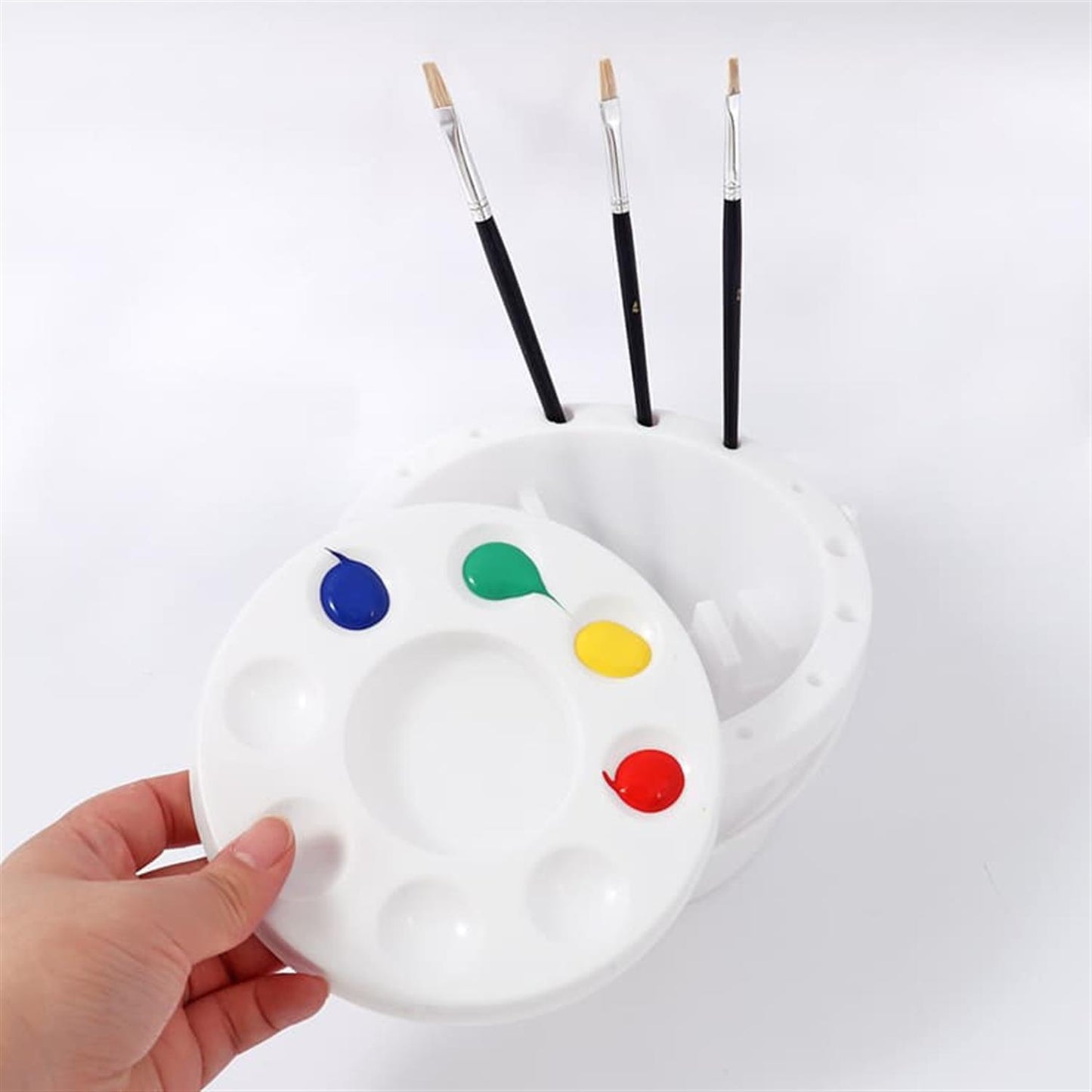Plastic Paintbrush Bucket for Painting
