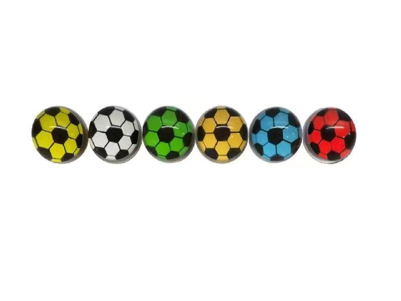 Pack of 50 Football Bouncy Ball 32mm