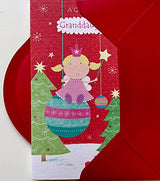 GRANDAUGHTER - CHRISTMAS XMAS MONEY GIFT PRESENT WALLET GREETING CARD - GIRL 
