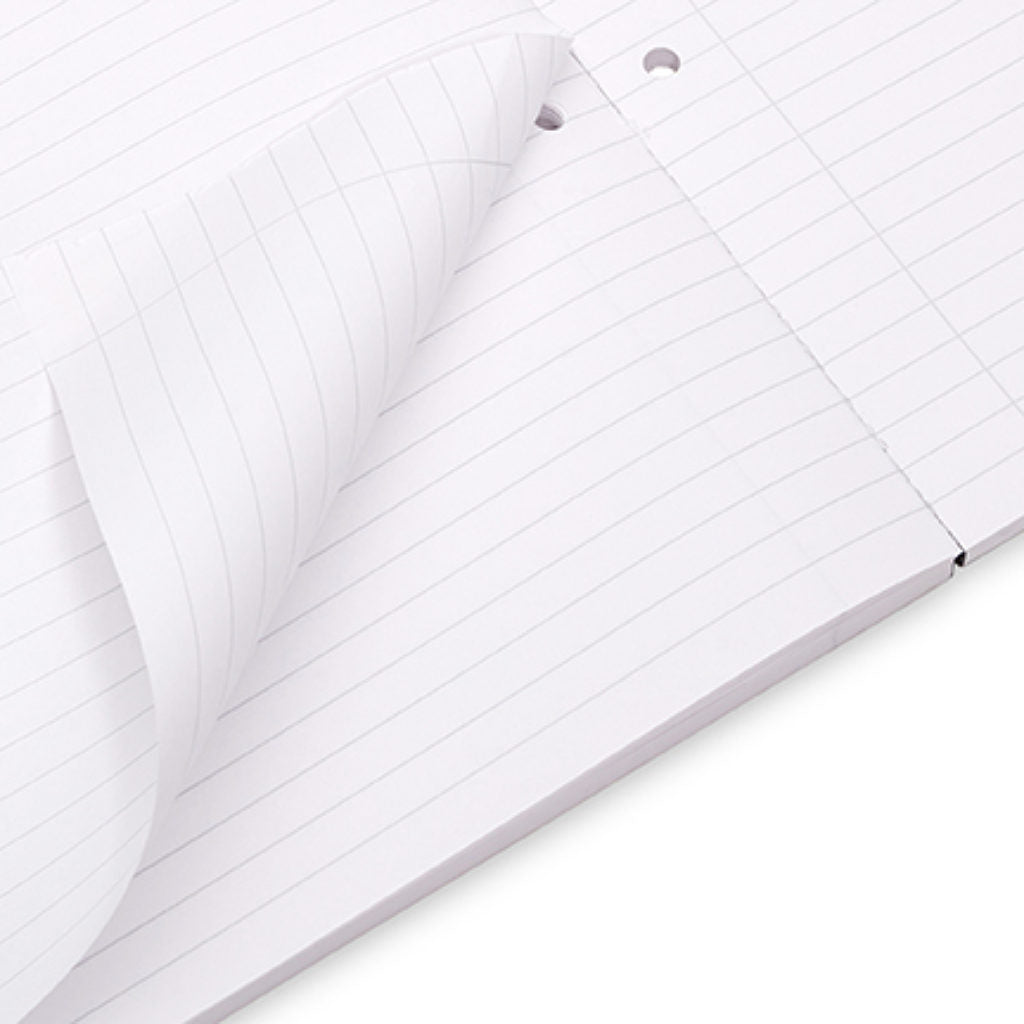 Rhino A4 160 Leaf 8mm Lined with Margin Refill Pad