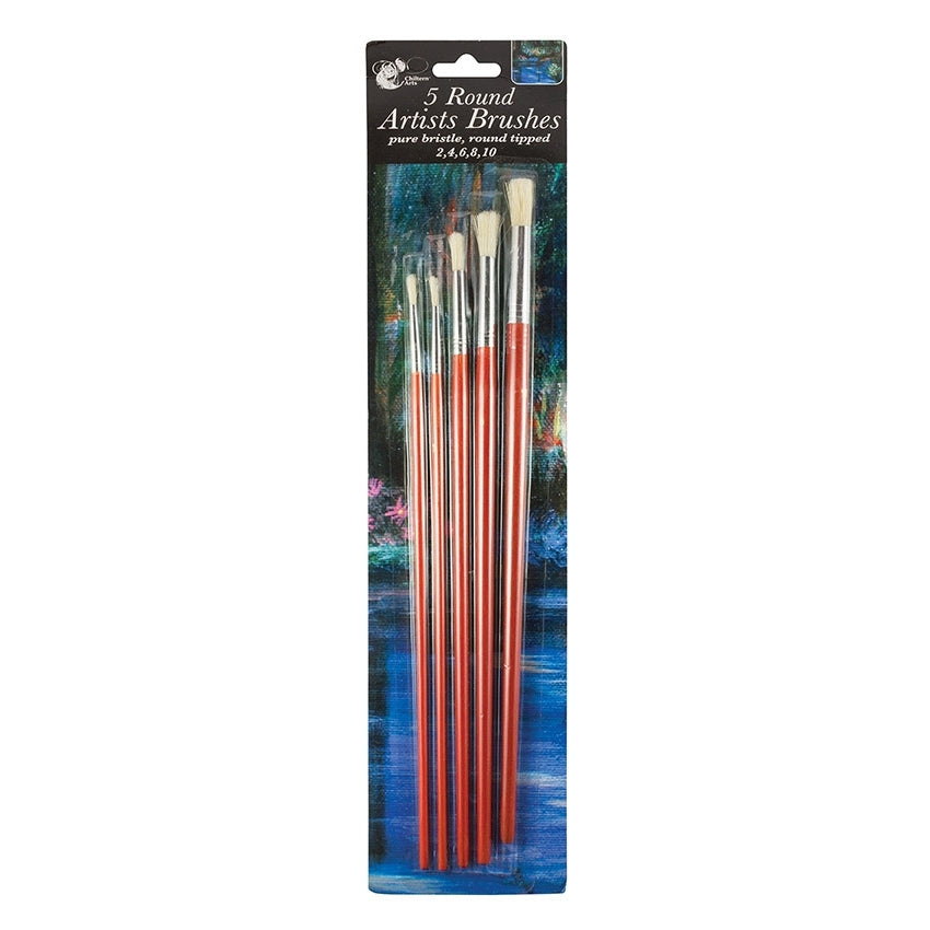 Artist Brush Round Head (5 Pack) {DC}