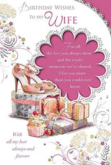 Bithday Wishes To My Wife With Love Always And Forever Celebrity Style Card