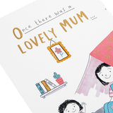 Cute Cartoon Illustration Design Mum Mother's Day Card