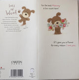 Lots of Woof From Your Son on Mother's Day 