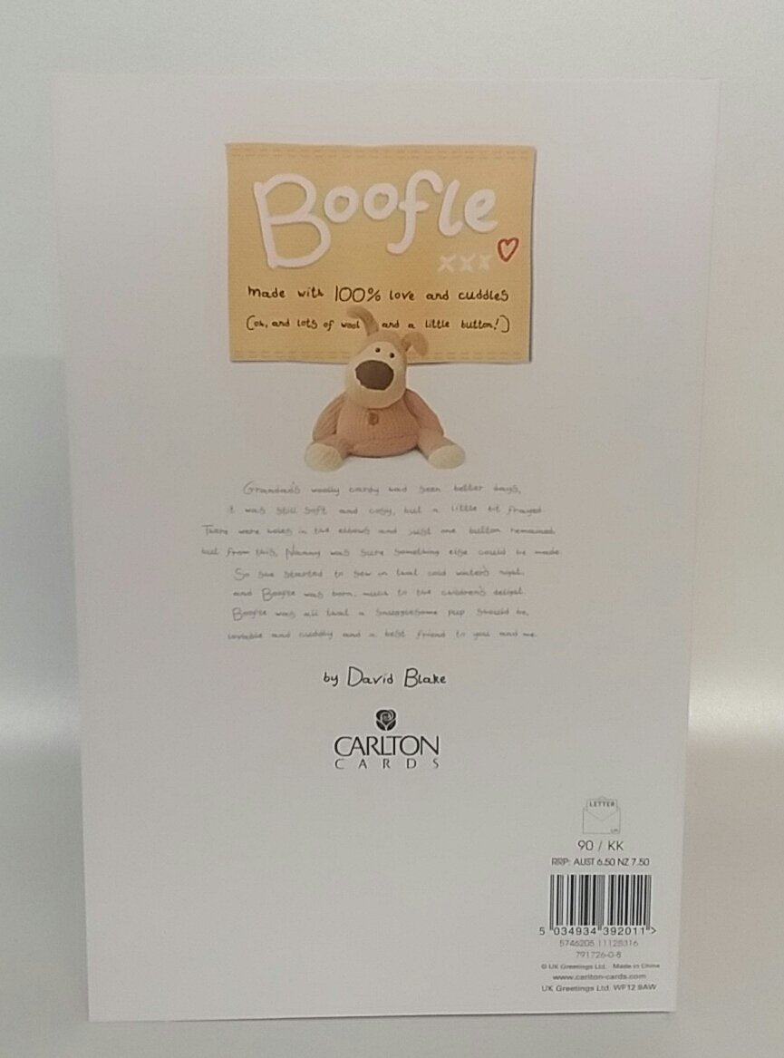 Very Lovely Mummy From Son Cute Boofle Mother's Day Card New Gift 