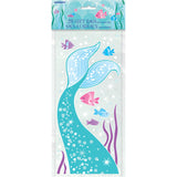 Pack of 20 Mermaid Cellophane Bags, 5"x11"