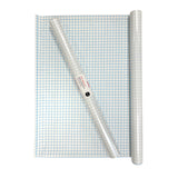 Janrax 50cm x 3m Clear Glossy CPP 0.06mm Thick Self-Adhesive Book Cover Roll