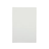 15x20cm Blank White Flat Stretched Board Art Canvas By Janrax