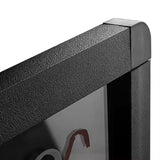 Aluminum Frame LED Writing Board – 70×50 cm Illuminated Display with Tempered Glass Panel