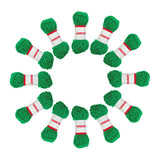 Green Acrylic Yarn Roll – 10g, 4 Strand 8 Ply Knitting Wool