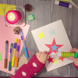 Pack of 100 A4 Dark Blue Coloured Paper 75gsm Sheets