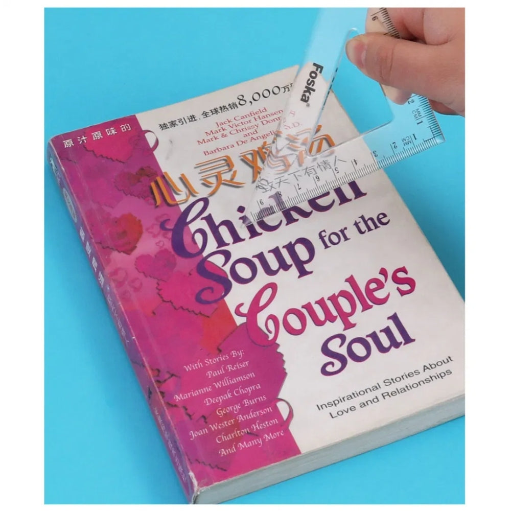 Clear Self Adhesive Book Cover Roll 45cm x 3m - Transparent Film