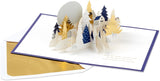 Winter Woodland Design 3D and Pop Up Holiday Wonder Christmas Card {DC}