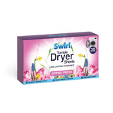 Pack of 35 Swirl Laundry Sheets Spring Fresh
