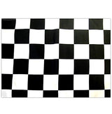 Chequered Black/white Flag 5ft X 3ft