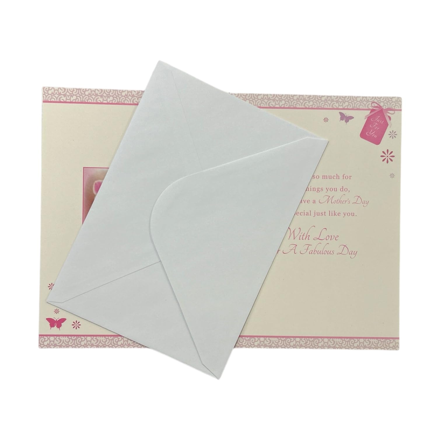 To Dear Nanna Pink Orchid Flowers Design Mother's Day Card