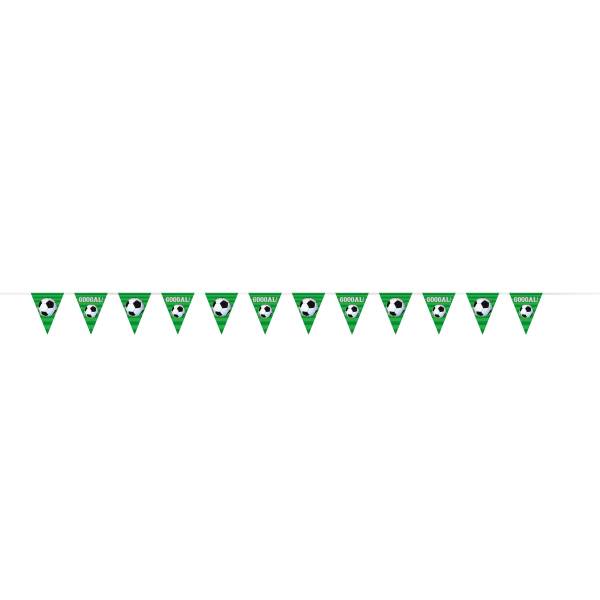 12ft 3D Soccer Plastic Flag Banner