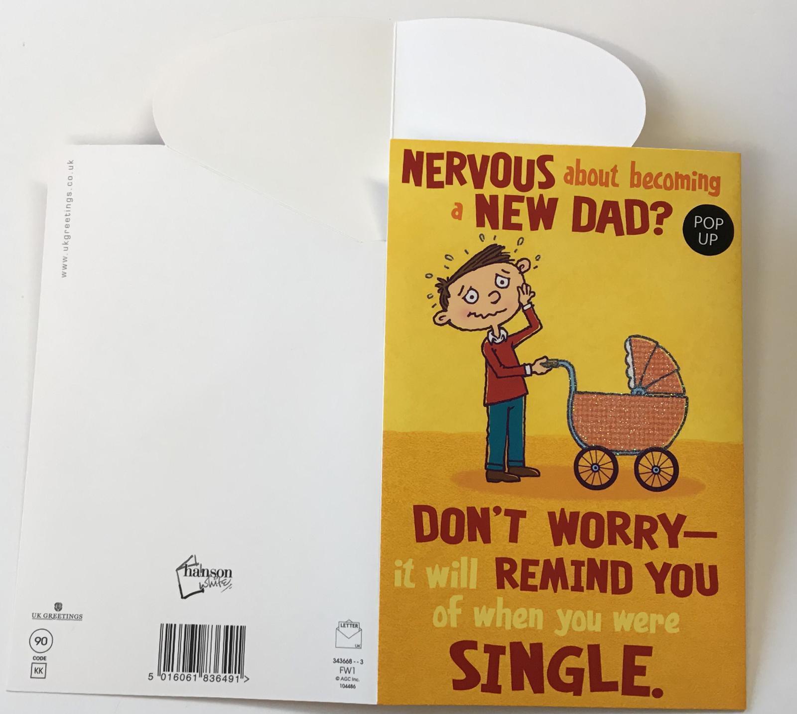 Becoming A New Dad, Father's Day Card 