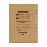 Rhino A5 Recycled 160 Page 8mm Lined Twinwire Wirebound Book