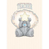 Thank You Teacher Me to You Bear Card