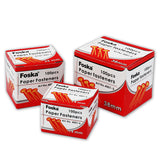 Pack of 100 Paper Fasteners 14mm - Butterfly Clips