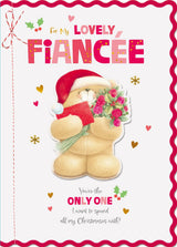 Forever Friends Lovely Fiancee Boxed Christmas Card
