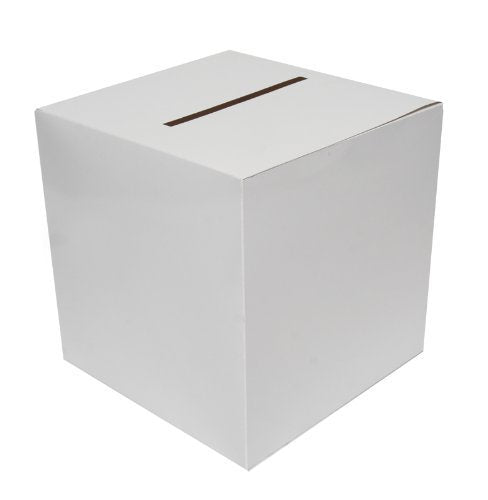 White Wedding Card Boxes 30cms x 30cms x 30cms