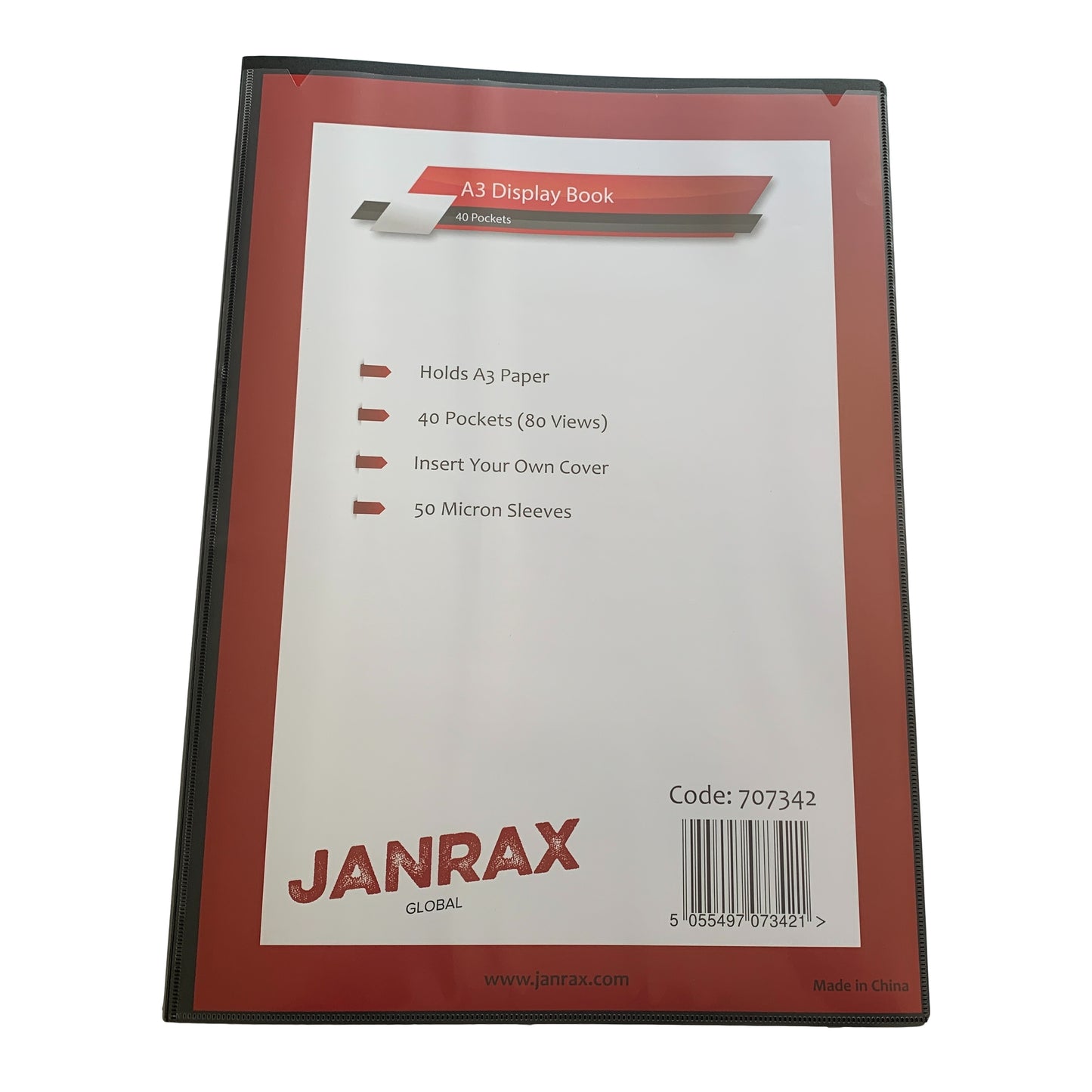 A3 40 Pockets Presentation Display Book by Janrax