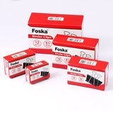 Pack of 12 Black 25mm Foldback Binder Clips